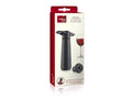 Vacu vin wine saver zwart met 2 doppen