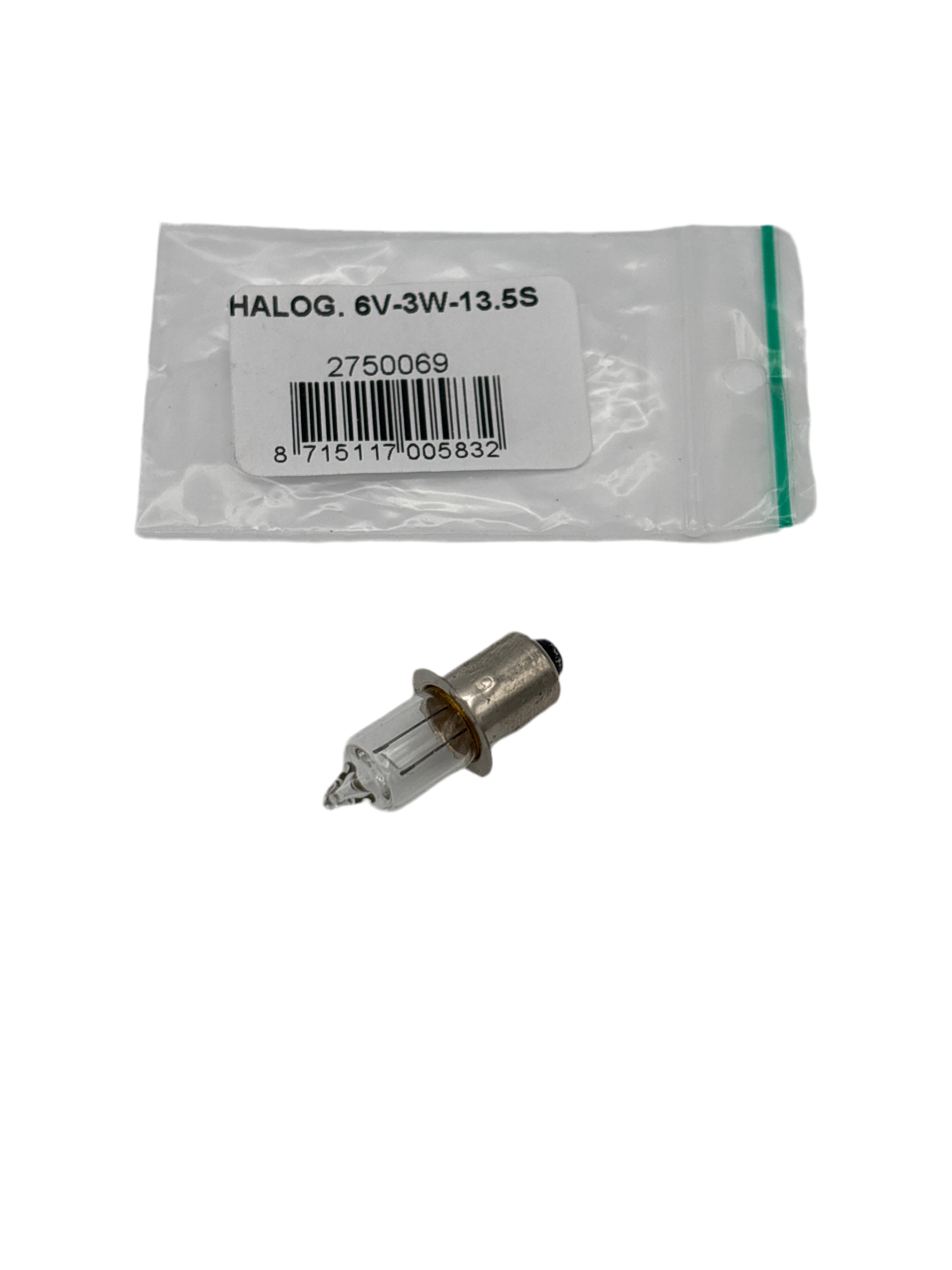 Lampe Halogen Spanninga 6V-3W Px13, pro Stück