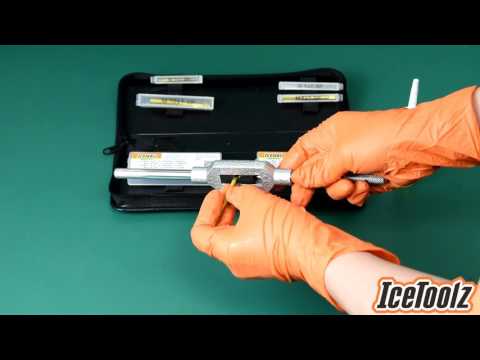 IceToolz Xpert Rahmenpedal-Tap-Set, e158