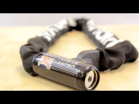 Kryptonit-Kettenschloss-Halter 785 grau