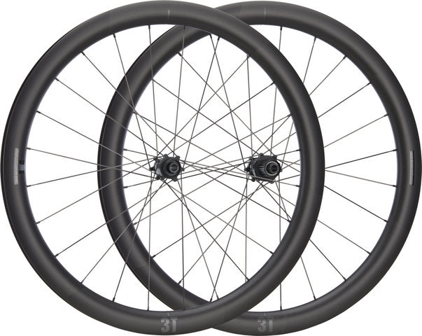 3t discus 45|40 carbon-ti disc center lock wheelset carbon 28