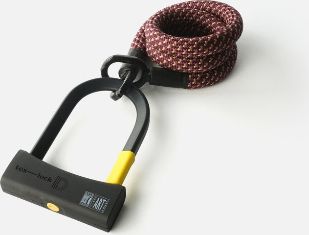 Tex-lock eyelet chain lock + d-lock mini u-lock