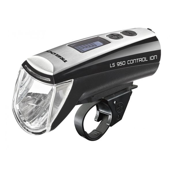 Trelock LS950 Control Ion Stirnlampe – 70 Lux – inkl. Halterung