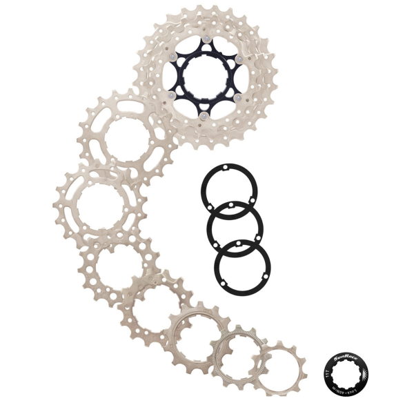 Sunrace 10-Gang-Kassette | 11-28 Zähne | Silber