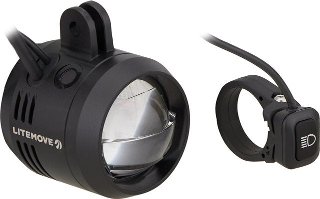 Litemove ac-150 led hb lb e-bike front light for handlebar mounting with stvzo