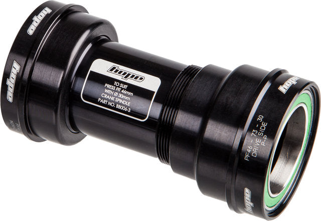 Hope stainless steel pressfit bottom bracket 46 x 30 mm