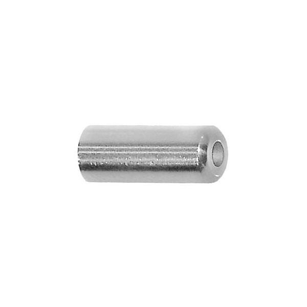 Promax Metall-Kabelendhülsen ø5 mm für Schaltzüge (200 Stück) – Silber