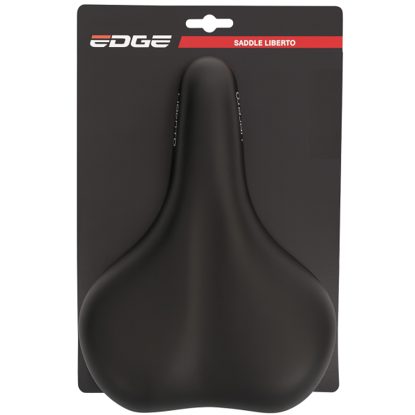 Edge Liberto Fahrradsattel - schwarz (auf Karte)