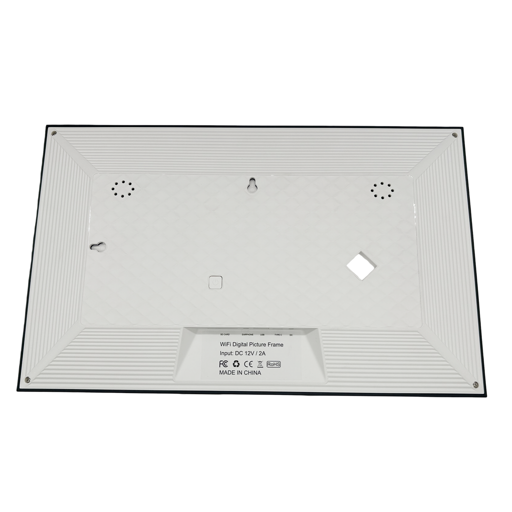 Benel fotocube 3-in-1 digitale fotolijst met kalender pw156-ca zwart 15.6 inch