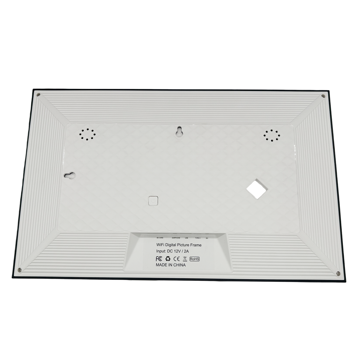 Benel fotocube 3-in-1 digitale fotolijst met kalender pw156-ca zwart 15.6 inch