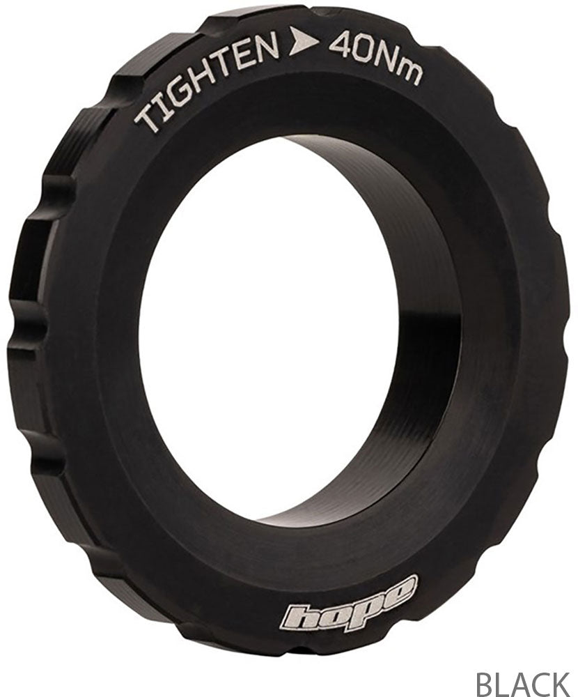 Hope centerlock lockring external