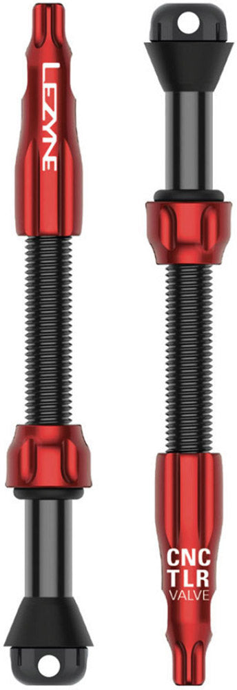 Lezyne tubeless valve cnc pro red