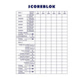 Haza scoreblok 15x21cm 50vel pak a 5st