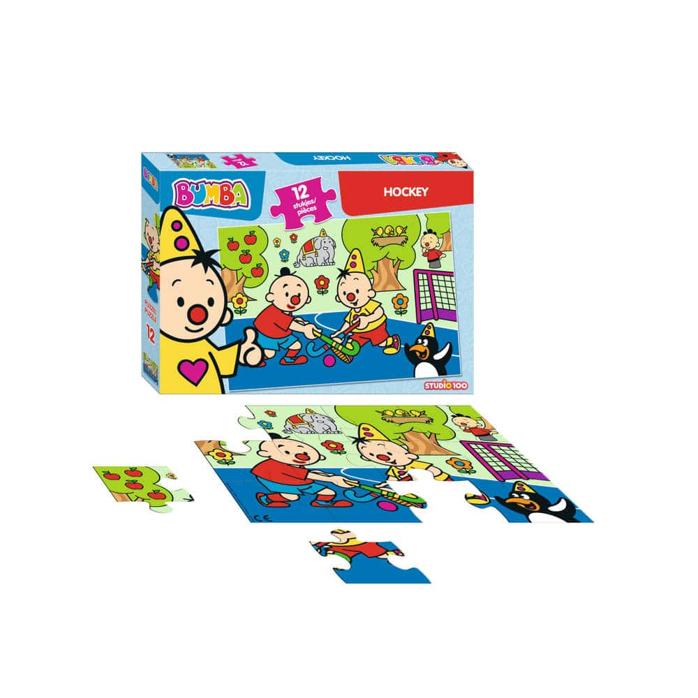 Studio 100 Bumba Puzzle – Hockey – 12 Teile