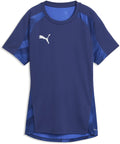 Puma individualblaze jersey dames sportshirt - blue jewel- white l