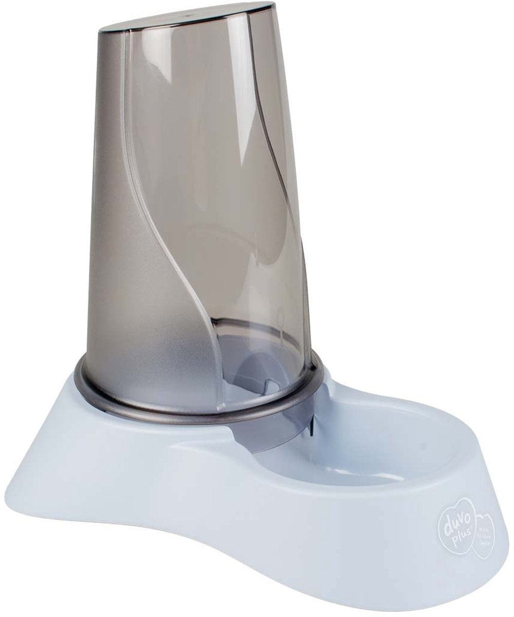 Duvo plus nuvola 3 voer- en waterdispenser - voerbak en drinkbak hond en kat - anti-slip - 3500ml - azzurro blauw