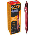 Bic boligrafo de tinta líquida gel-ocity quick dry rood 0,3 mm (12 stuks)