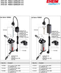 Eheim uv-c lamp voor reeflex uv 800 (tot serie 193604)