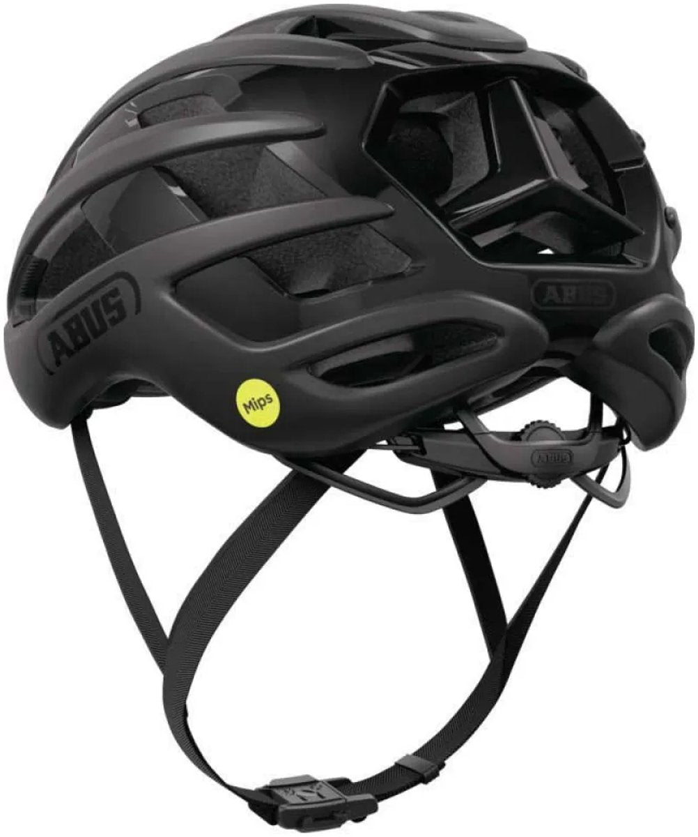Abus Airbreaker 2.0 MIPS Helm, samtig schwarz, Größe L (57-61 cm)