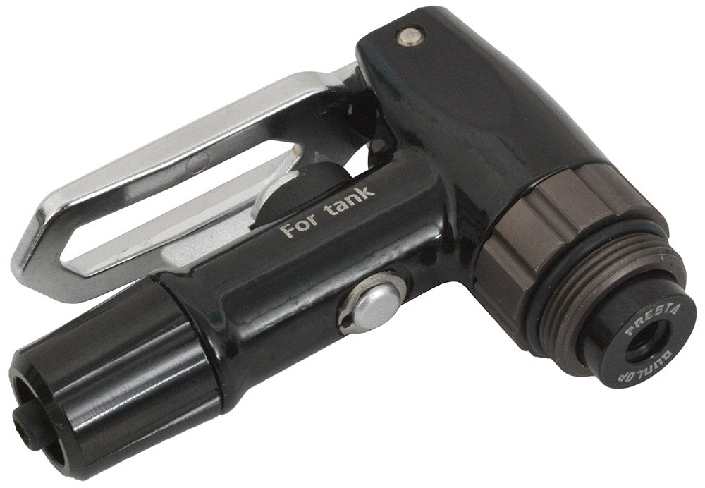 Katana tl valve pump head for tubeless pumps