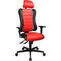 Gamingstoel topstar sitness rs zwart, rood lendensteun