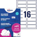 Etiketten avery quick clean