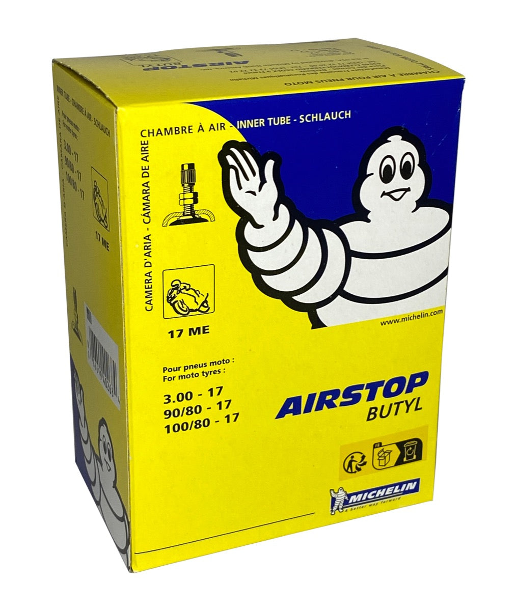 Michelin-Schlauch 17-3.00 100 80 90 80-17 mit geradem Ventil