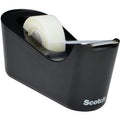 Plakbandhouder + 1 rol scotch c-18 zwart