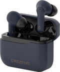 Creative zen air plus - draadloze hoofdtelefoons - ciemnoniebieskie - bluetooth 5.3 - anc