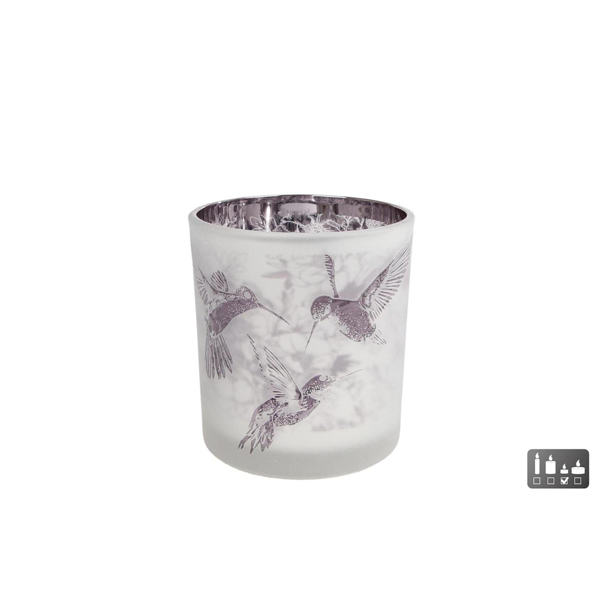 Cosydecor theelichthouder hummingbird s glas