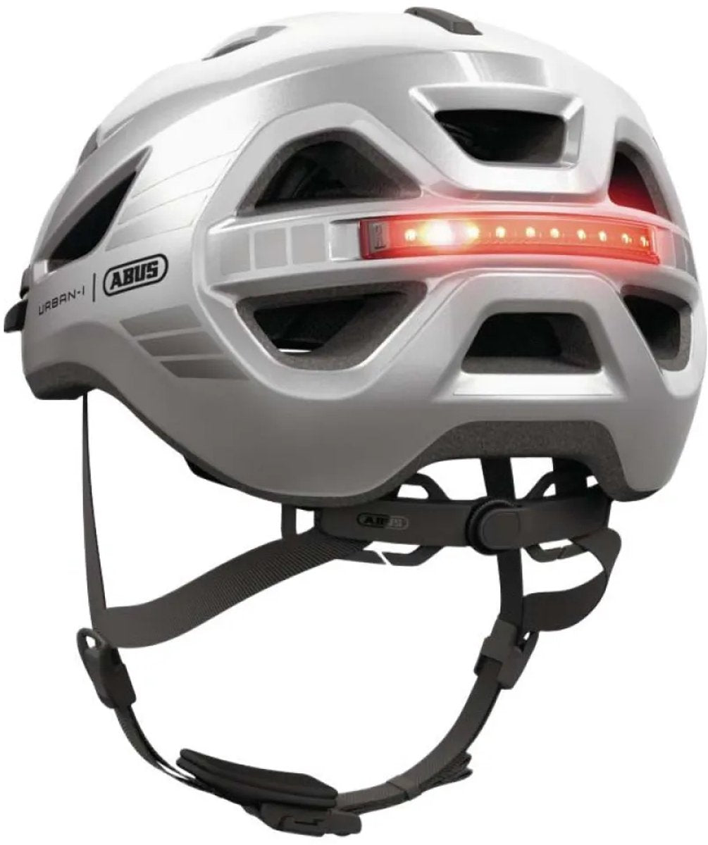 Abus Helm Urban-I 4.0 LR Signal Silber S 51-55 cm