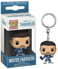 Funko pocket pop! keychain fantastic 4: first steps - mister fantastic
