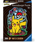 Ravensburger Holzpuzzle Pokémon Pikachu, 300 Teile.
