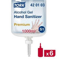 Desinfecterende handgel tork s1 premium 1l transparant