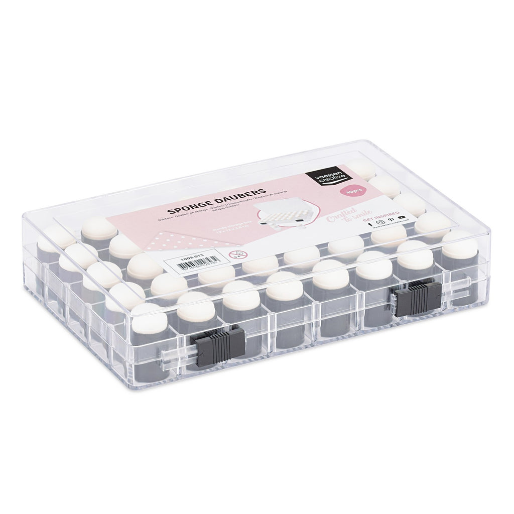 Vaessen creative dabbers - rond - 40 stuks