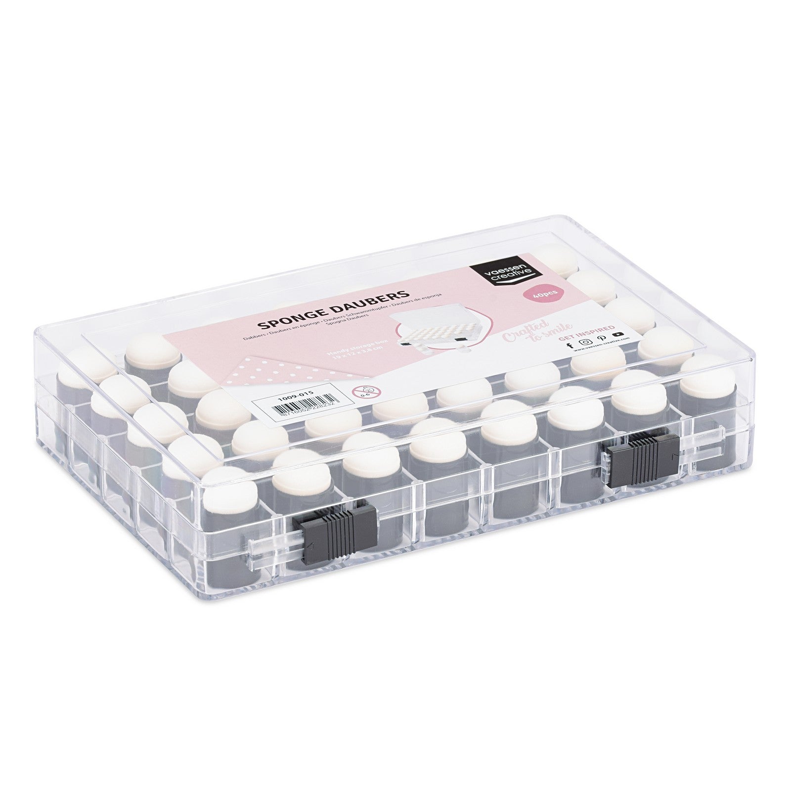 Vaessen creative dabbers - rond - 40 stuks