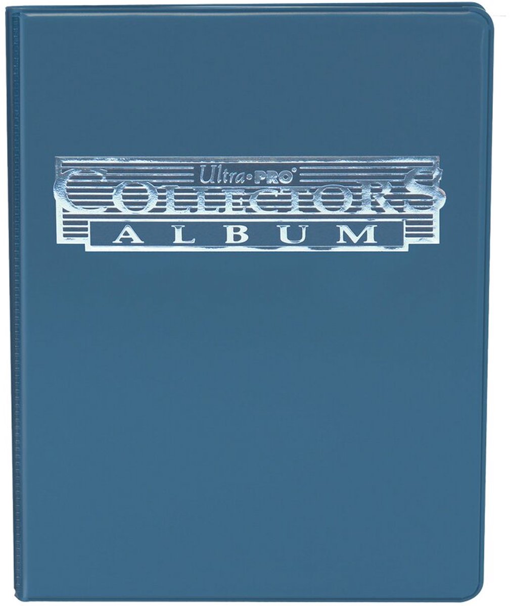 Ultrapro ultra pro collectors album portfolio boek 9-pocket blauw - geen multomap niet uitbreidbaar