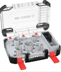 Bosch pro multi materiaal pc plus 9-delige gatenzaagset - 2608594...