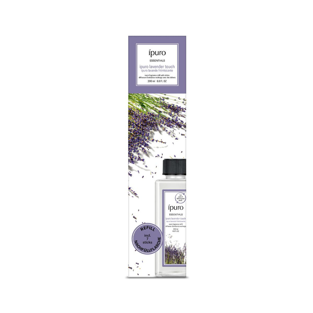 Ipuro geurdiffuser navulling lavender touch 200ml