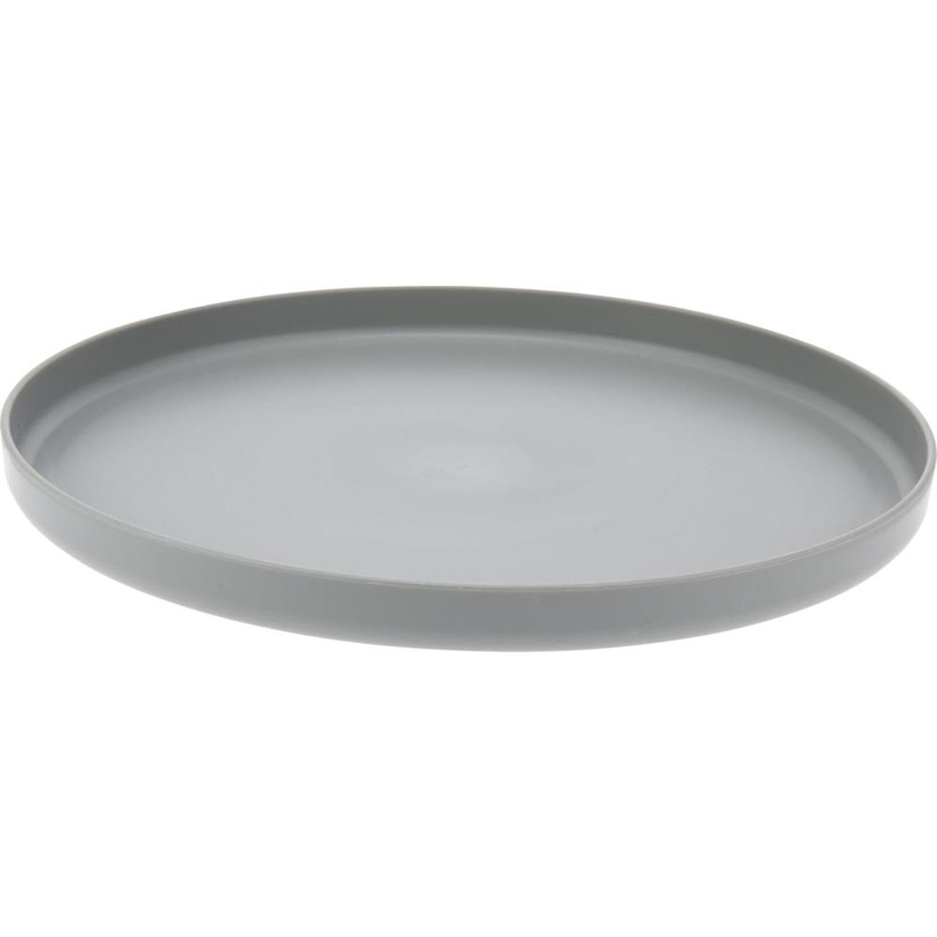 Excellent houseware bord gerecycled kunststof ø25,3cm 4 assorti