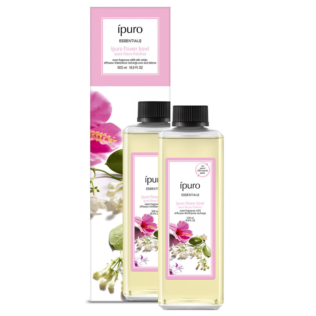 Ipuro geurdiffuser navulling flower bowl 500ml