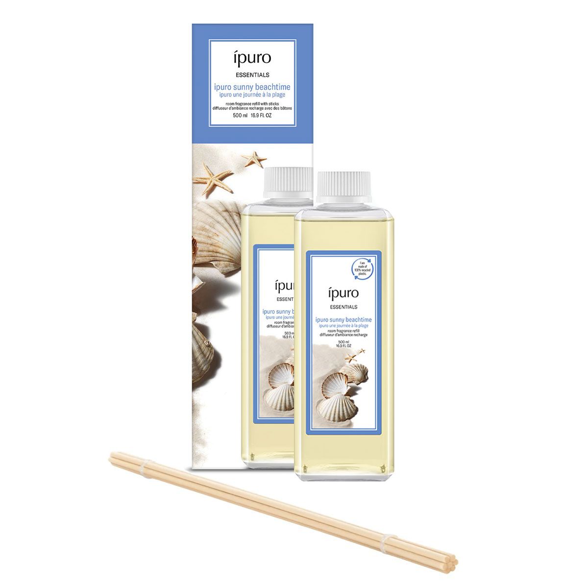 Ipuro geurdiffuser navulling sunny beach 500ml