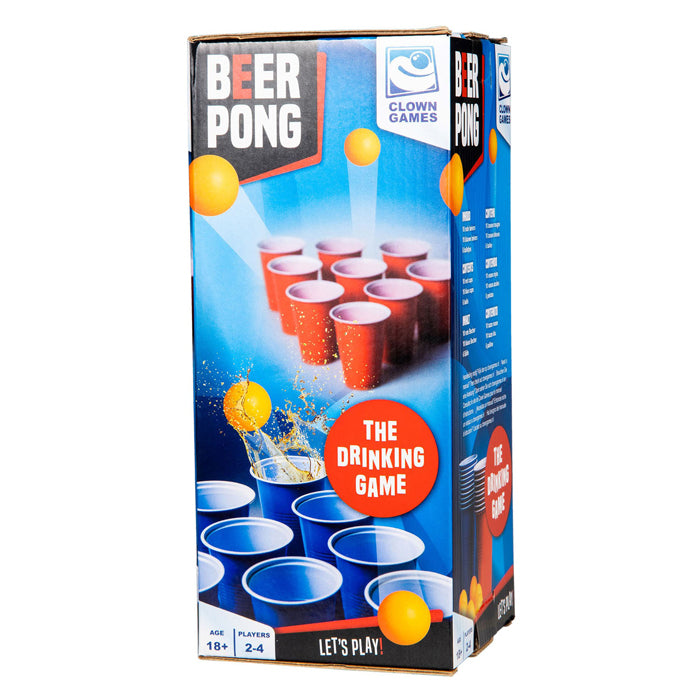 Clown Games Beer Pong: 20 Becher, 6 Bälle