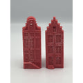 Vos decorations huisje geur strawberry set a 2