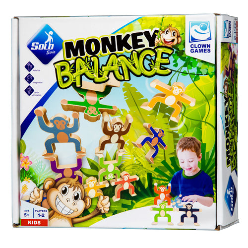 Clown-Spiel, Affen-Balance-Balance-Spiel