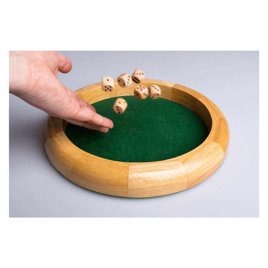Würfelspiel aus Holz von Clown Games