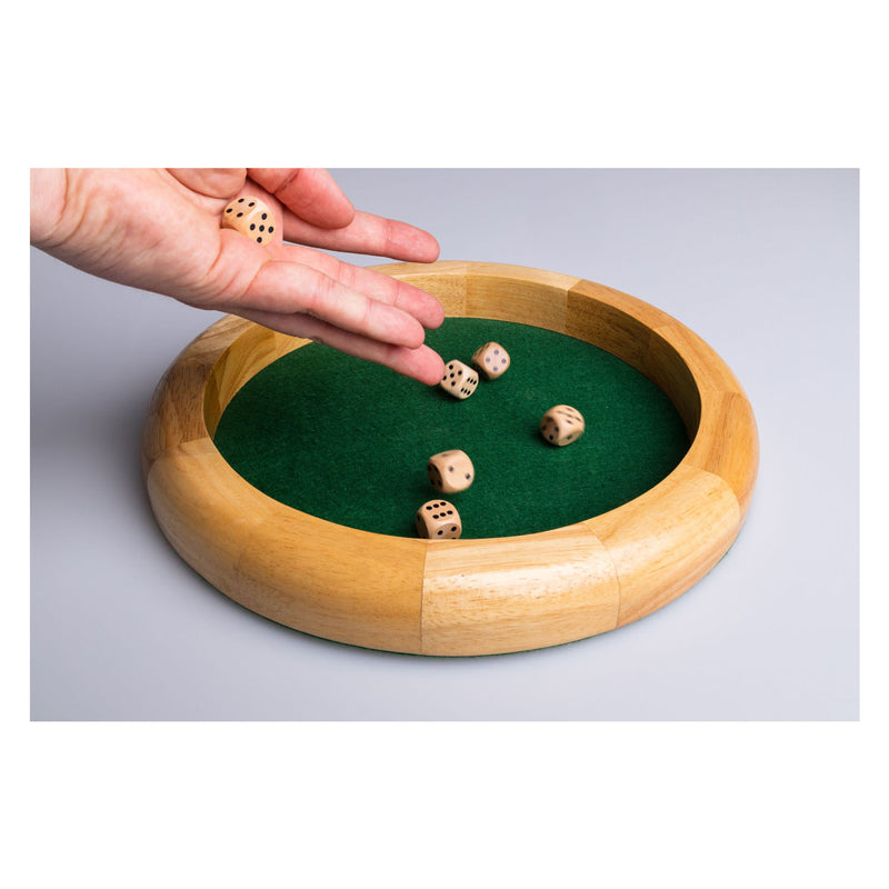 Würfelspiel aus Holz von Clown Games