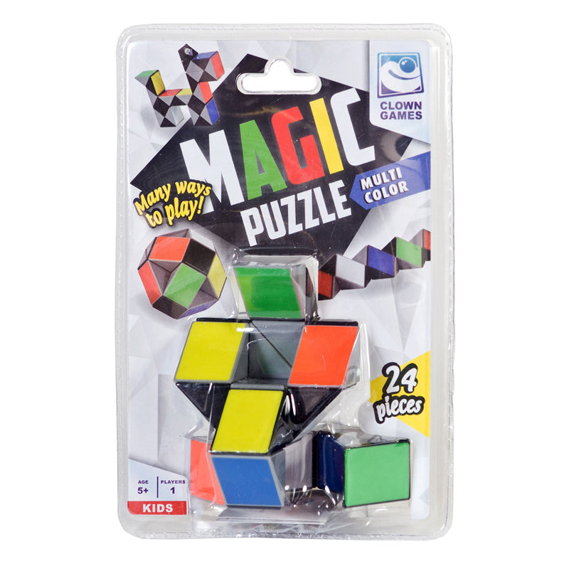 Clown-Spiele, Clown-Zauberpuzzle, Farbe