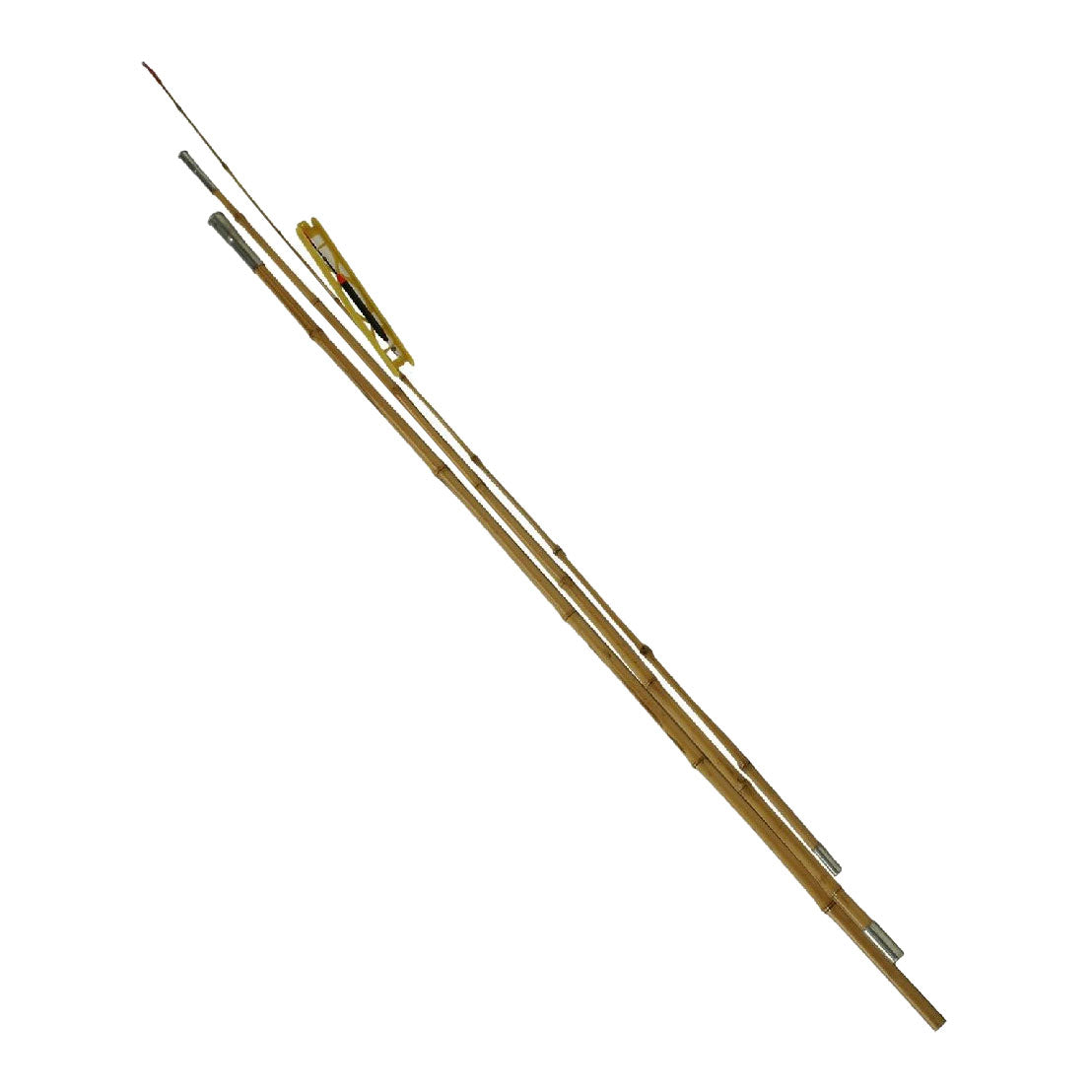 Game on fishing bamboe hengel 3,5m + tuigje