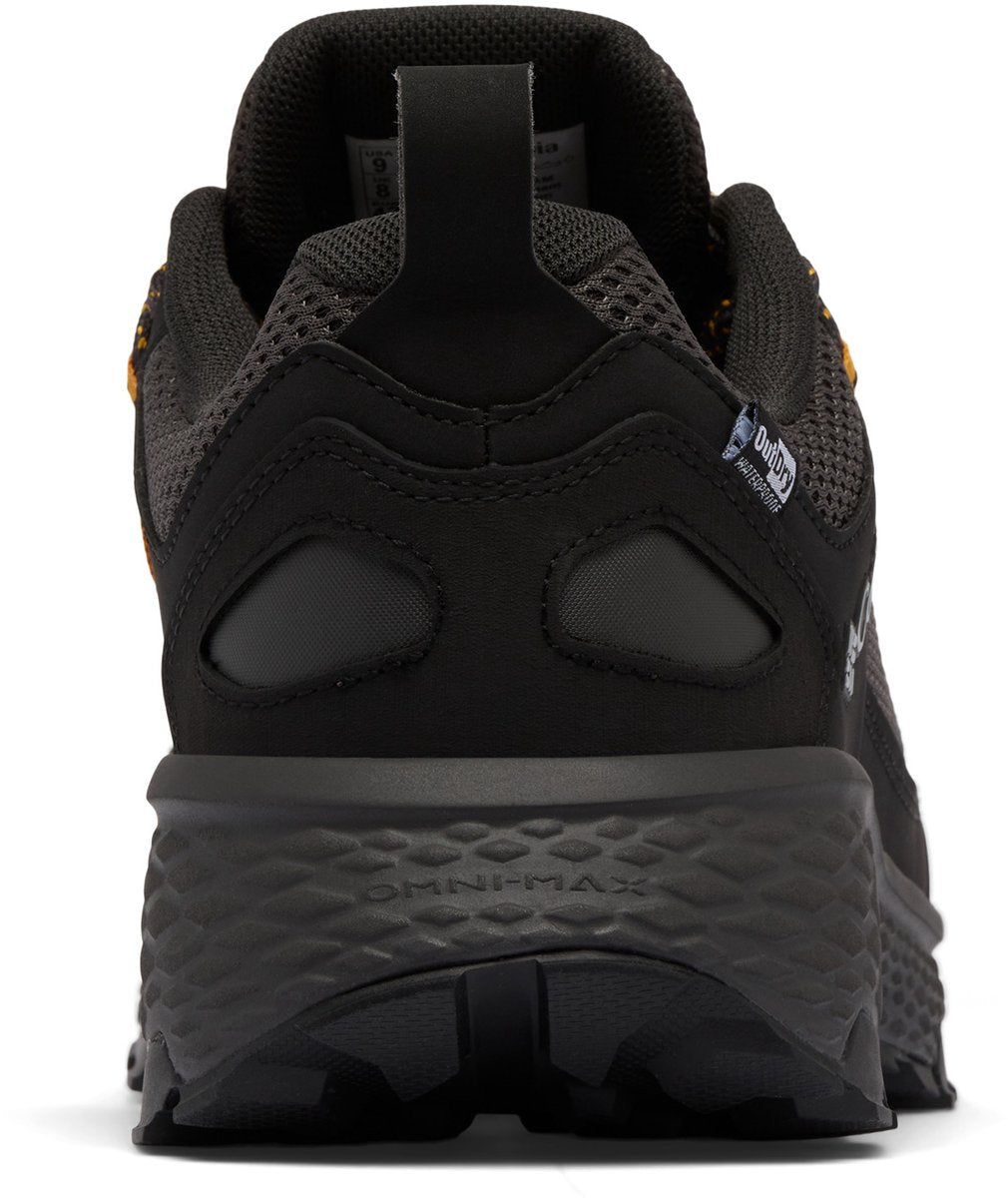 Columbia peakfreak rush™ outdry™ heren wandelschoenen - black, raw honey 41